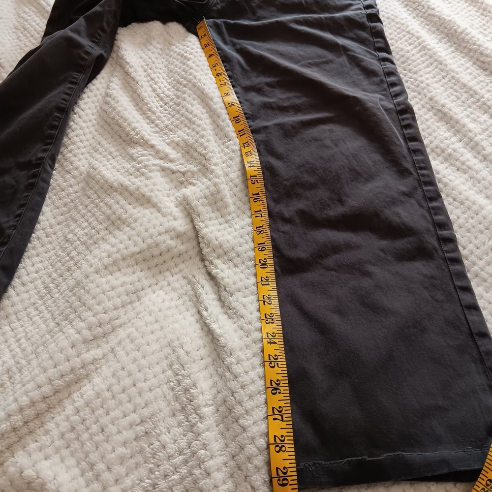 AG Adriano Goldschmied Protege Pants Gray Straight Leg Men 36x34( Fits 36x 30)‎ - Picture 9 of 16